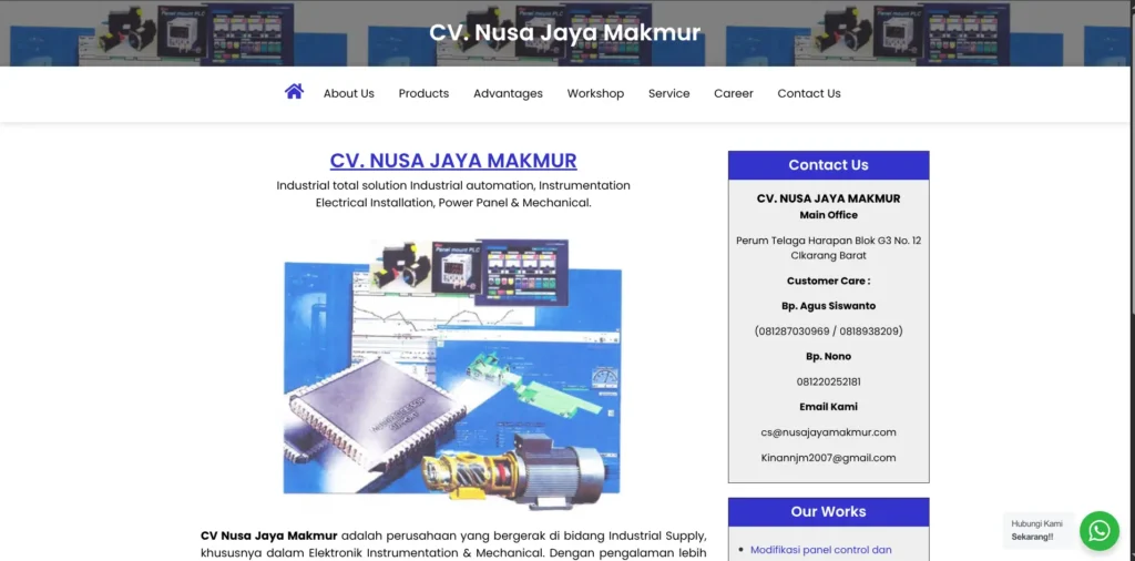 CV Nusa Jaya Makmur Preview
