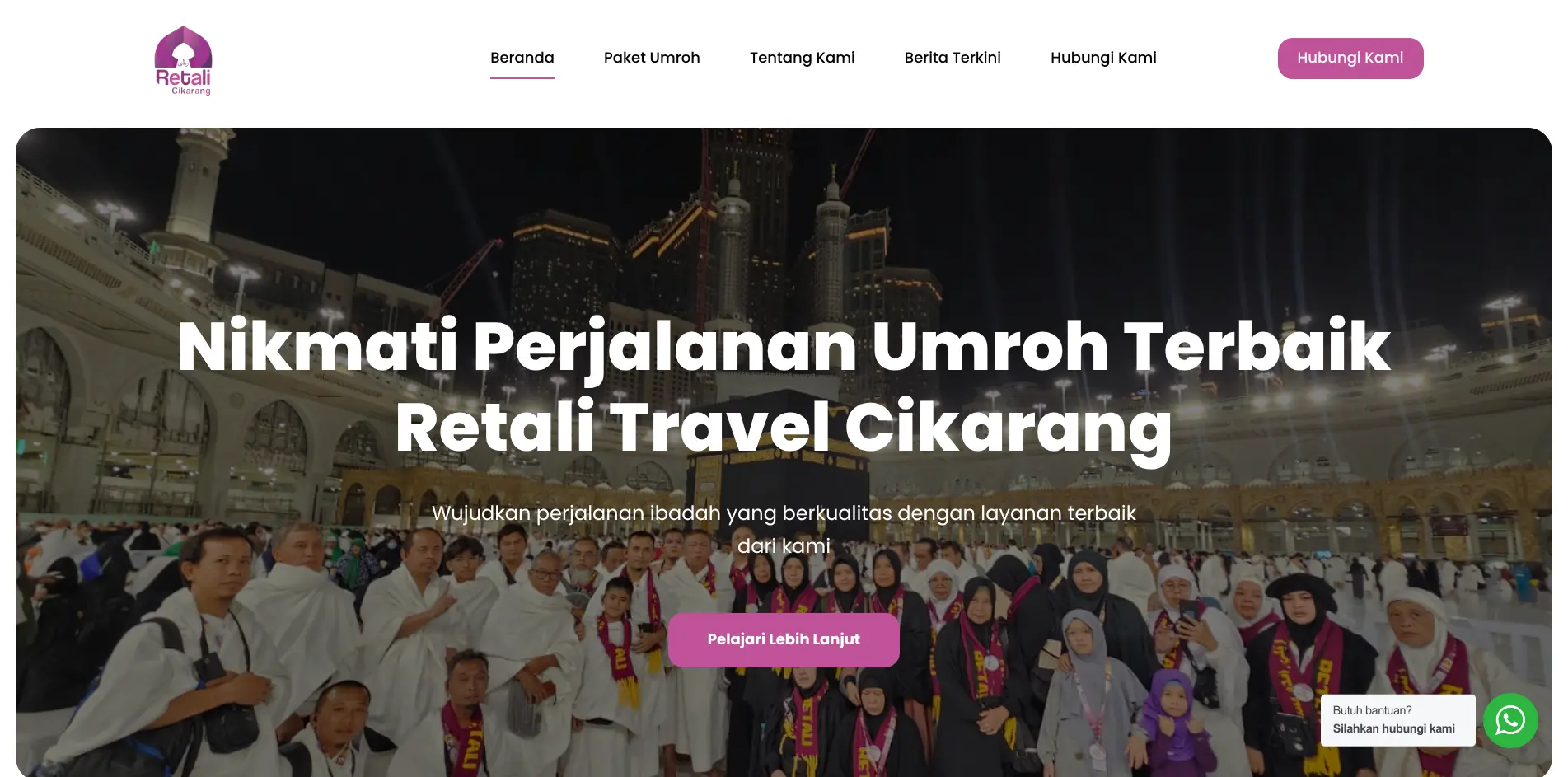 Website travel umroh